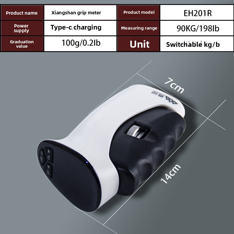 Electronic hand grip strength instrument